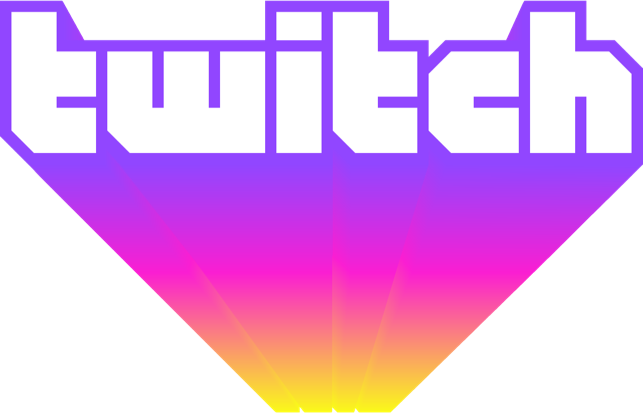 Extruded Twitch Logo